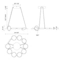 KUZCO LIGHTING INC, NOVEL CHANDELIERS, CHANDELIER LIGHT
