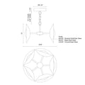 KUZCO LIGHTING INC, CLEO CHANDELIERS, CHANDELIER LIGHT