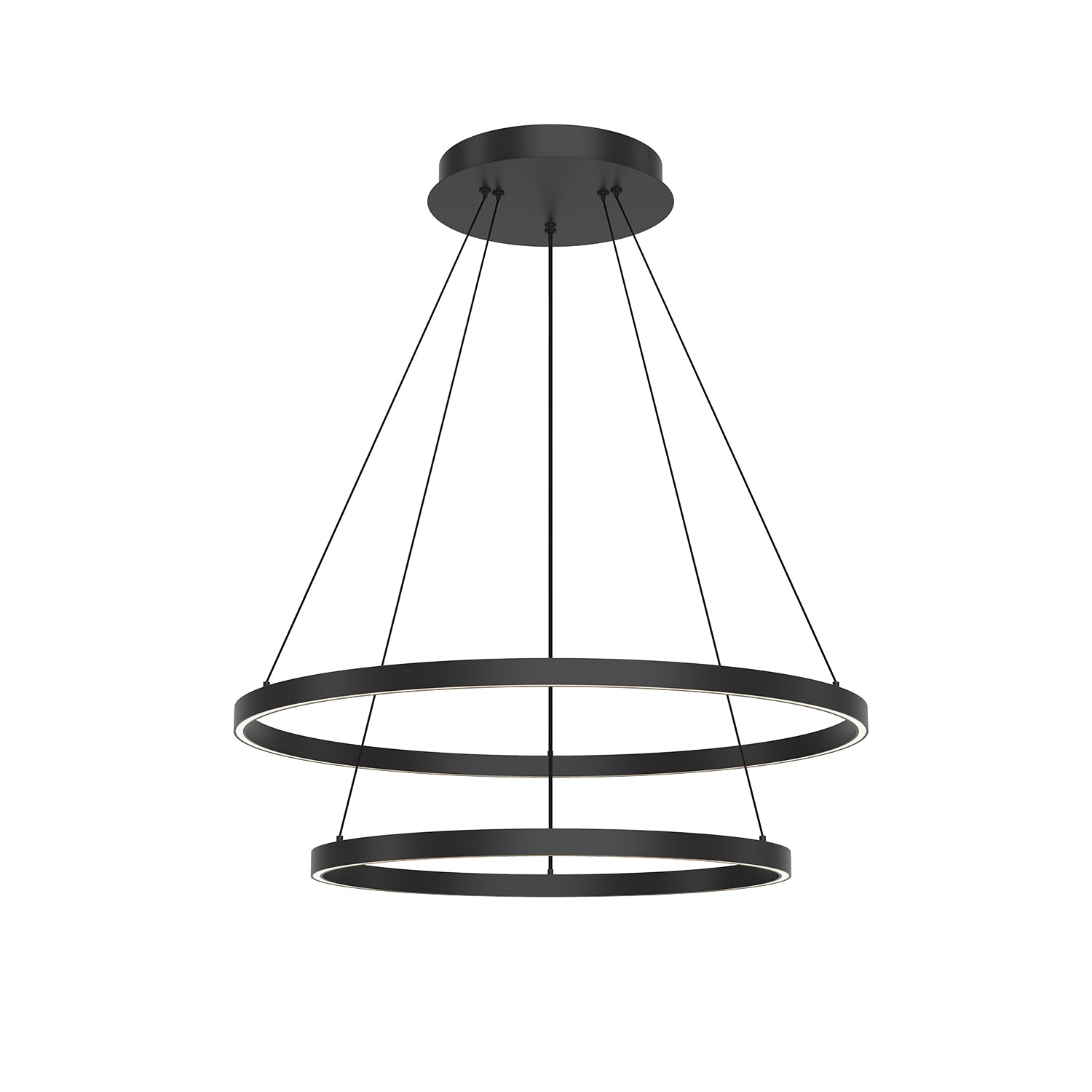 KUZCO LIGHTING INC, CERCHIO 2-TIER CHANDELIERS, CHANDELIER LIGHT