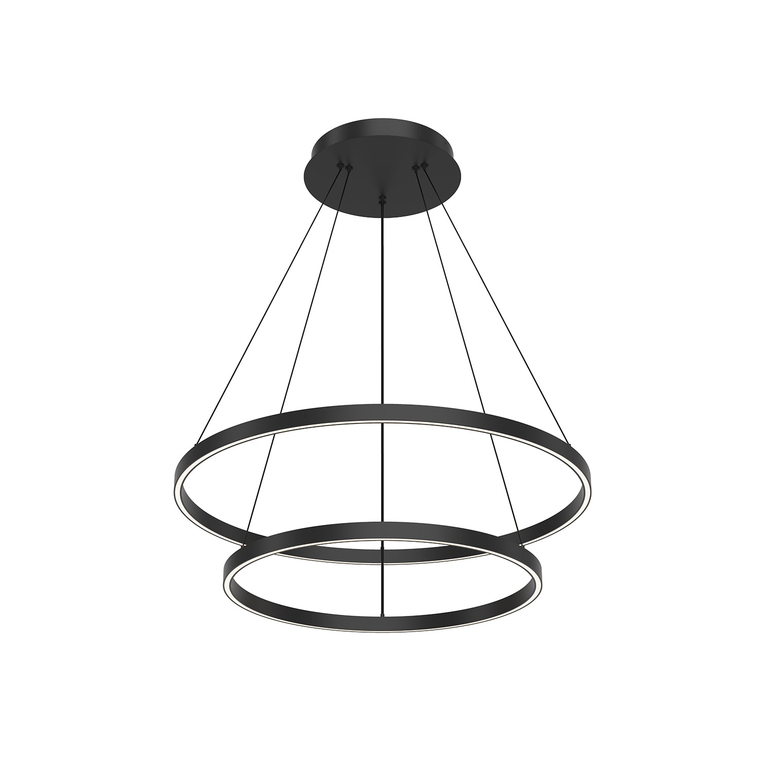 KUZCO LIGHTING INC, CERCHIO 2-TIER CHANDELIERS, CHANDELIER LIGHT