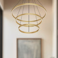 KUZCO LIGHTING INC, CERCHIO 3-TIER CHANDELIERS, CHANDELIER LIGHT