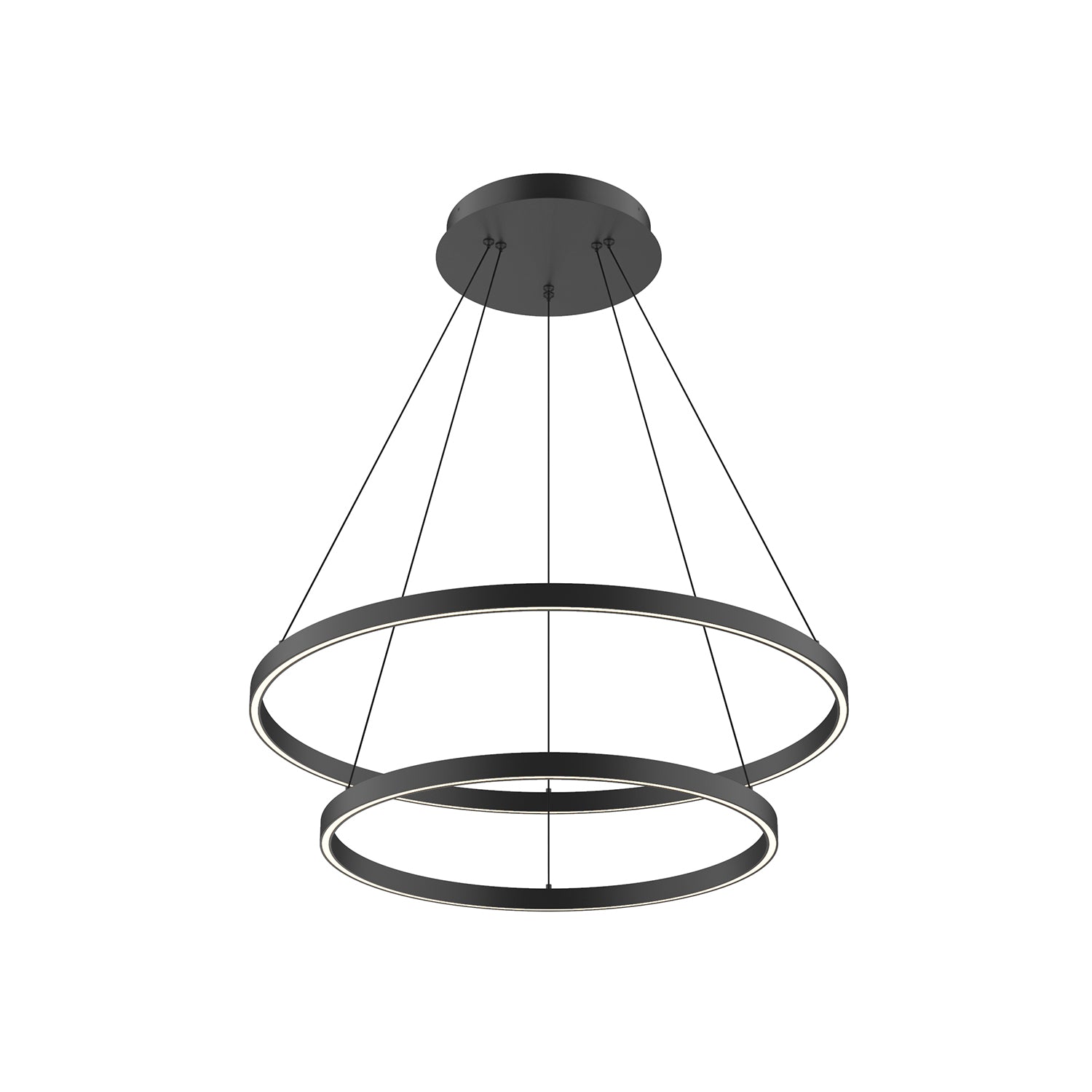 KUZCO LIGHTING INC, CERCHIO 2-TIER CHANDELIERS, CHANDELIER LIGHT