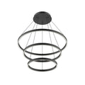 KUZCO LIGHTING INC, CERCHIO 3-TIER CHANDELIERS, CHANDELIER LIGHT