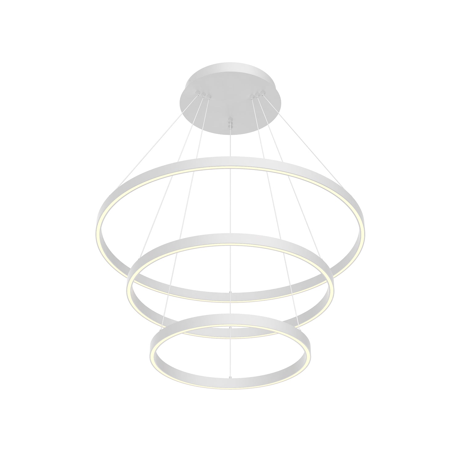 KUZCO LIGHTING INC, CERCHIO 3-TIER CHANDELIERS, CHANDELIER LIGHT