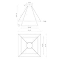 KUZCO LIGHTING INC, PIAZZA CHANDELIERS, CHANDELIER LIGHT