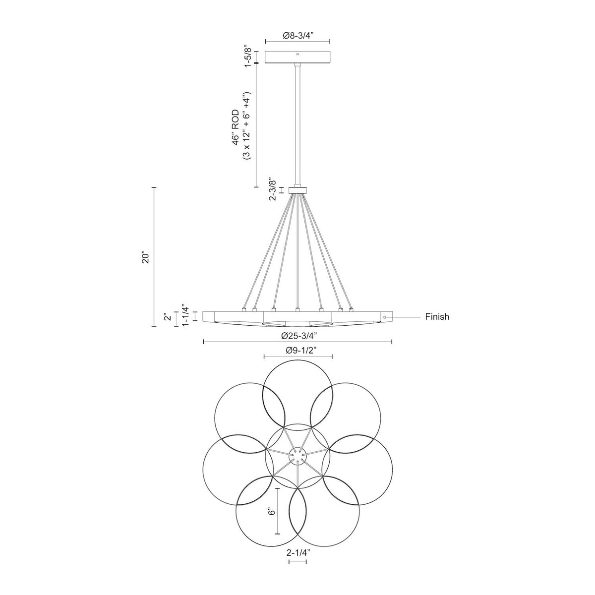 KUZCO LIGHTING INC, MAESTRO CHANDELIERS, CHANDELIER LIGHT