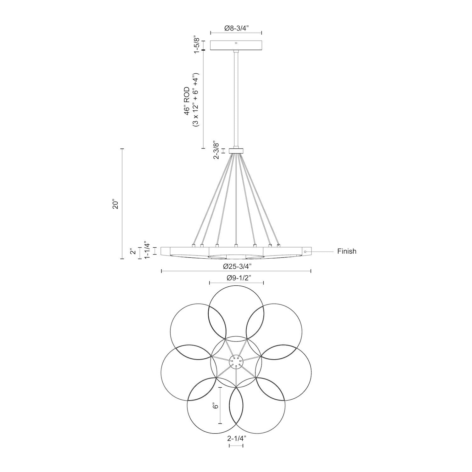 KUZCO LIGHTING INC, MAESTRO CHANDELIERS, CHANDELIER LIGHT