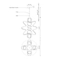 KUZCO LIGHTING INC, SYNERGY CHANDELIERS, CHANDELIER LIGHT