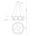 KUZCO LIGHTING INC, OROS CHANDELIERS, CHANDELIER LIGHT