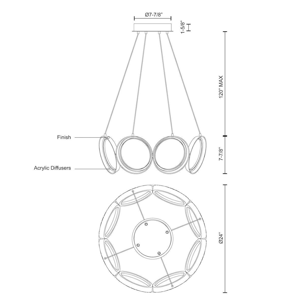 KUZCO LIGHTING INC, OROS CHANDELIERS, CHANDELIER LIGHT