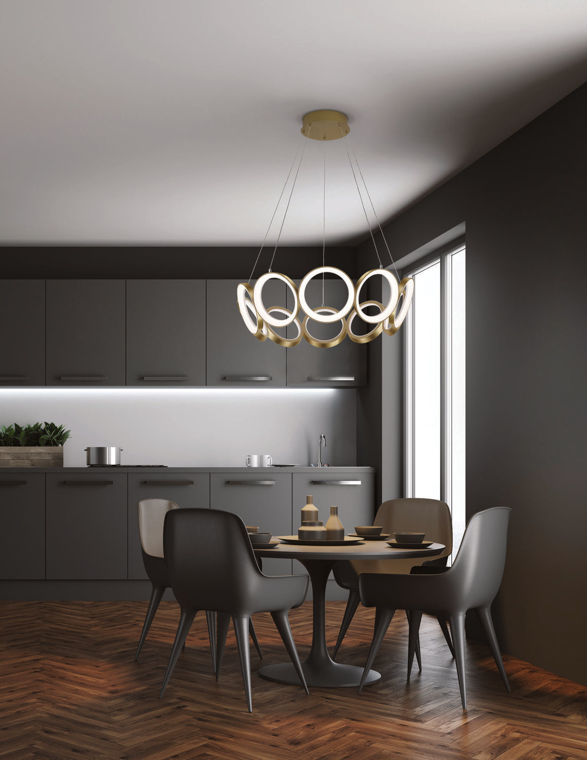 KUZCO LIGHTING INC, OROS CHANDELIERS, CHANDELIER LIGHT