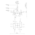 KUZCO LIGHTING INC, MOTO CHANDELIERS, CHANDELIER LIGHT