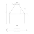 KUZCO LIGHTING INC, MARQUEE LINEAR PENDANT CANOPY SYSTEM, PENDANT LIGHT