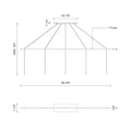 KUZCO LIGHTING INC, MARQUEE LINEAR PENDANT CANOPY SYSTEM, PENDANT LIGHT