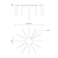 KUZCO LIGHTING INC, MARQUEE MULTI PENDANT CANOPY SYSTEM, PENDANT LIGHT