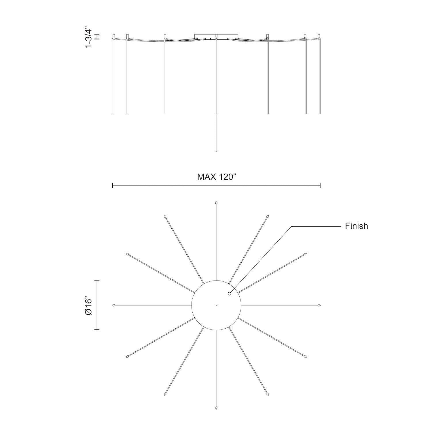 KUZCO LIGHTING INC, MARQUEE MULTI PENDANT CANOPY SYSTEM, PENDANT LIGHT