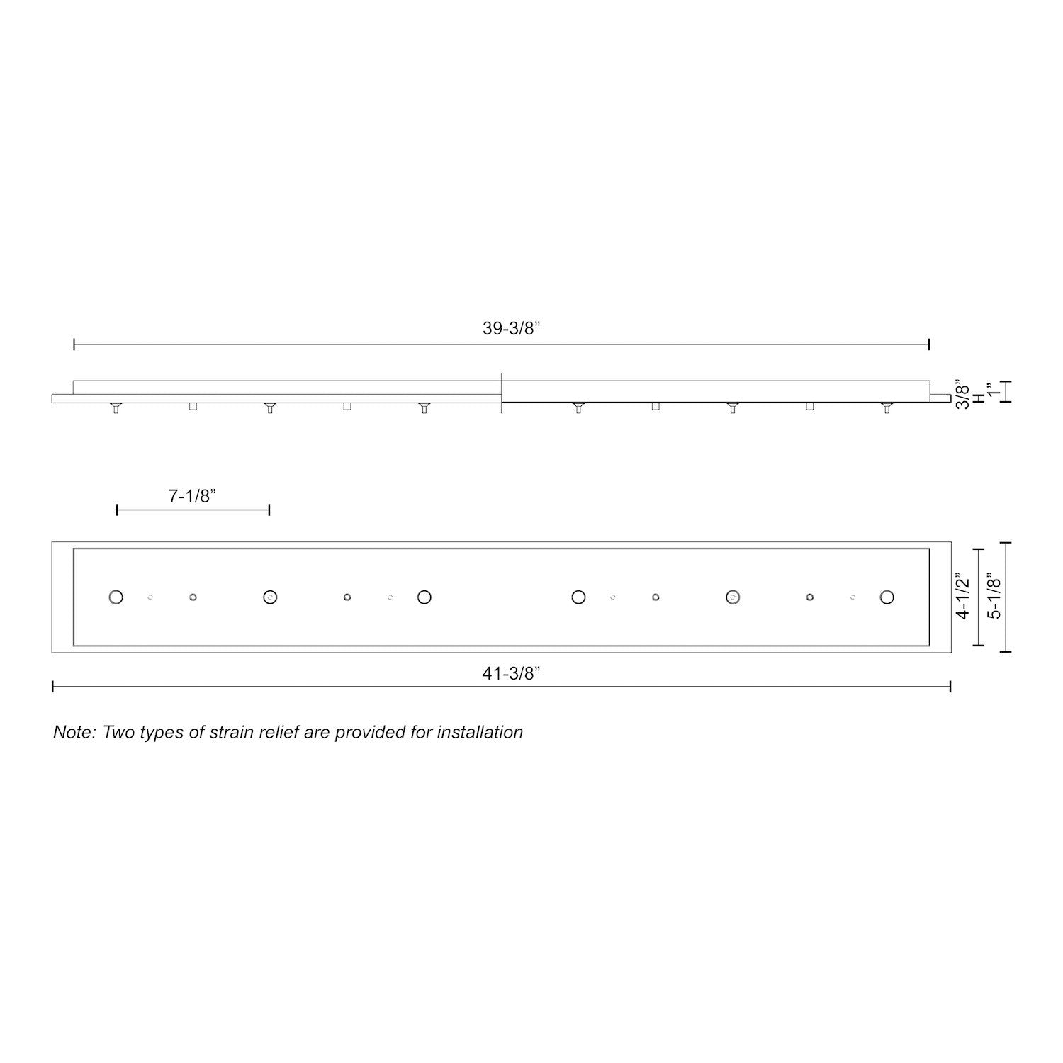 KUZCO LIGHTING INC CANOPY LED CANOPY - DO NOT SHOW ON WEBSITE