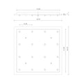 KUZCO LIGHTING INC CANOPY LED CANOPY - DO NOT SHOW ON WEBSITE