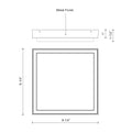 KUZCO LIGHTING INC, RIDGE EXTERIOR CEILING, OUTDOOR CEILING LIGHTS