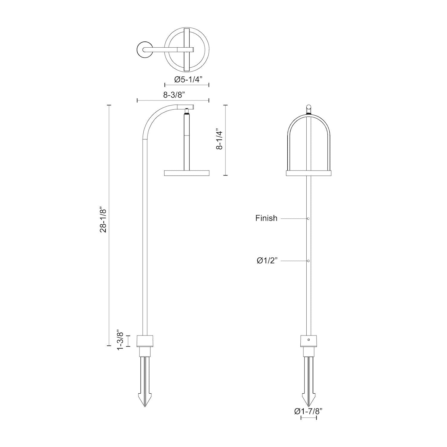 KUZCO LIGHTING INC, TREK EXTERIOR LOW VOLTAGE LANDSCAPE, PATH LIGHTS
