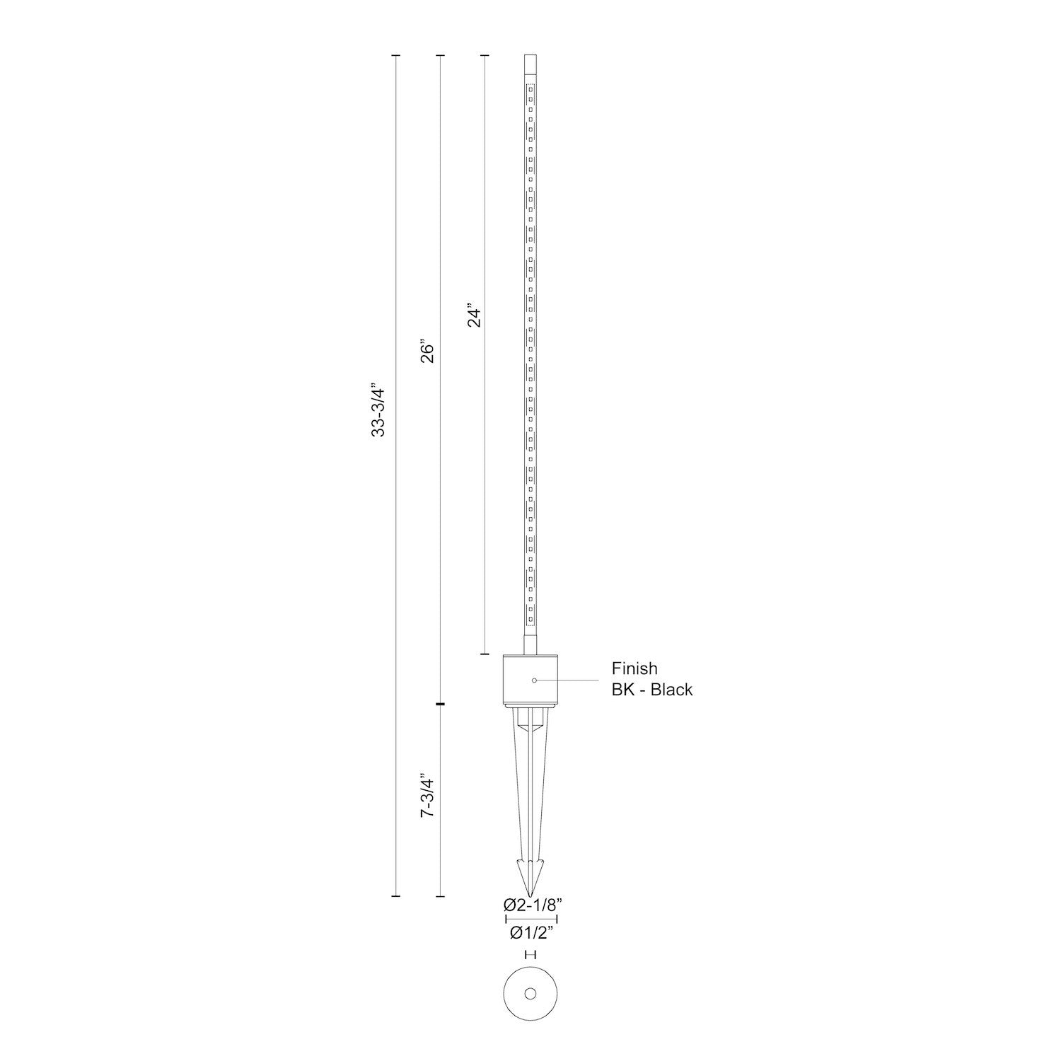 KUZCO LIGHTING INC, DORIAN EXTERIOR LOW VOLTAGE LANDSCAPE, PATH LIGHTS