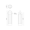 KUZCO LIGHTING INC SUARA EXTERIOR PORTABLE LAMPS - Decorative Accents