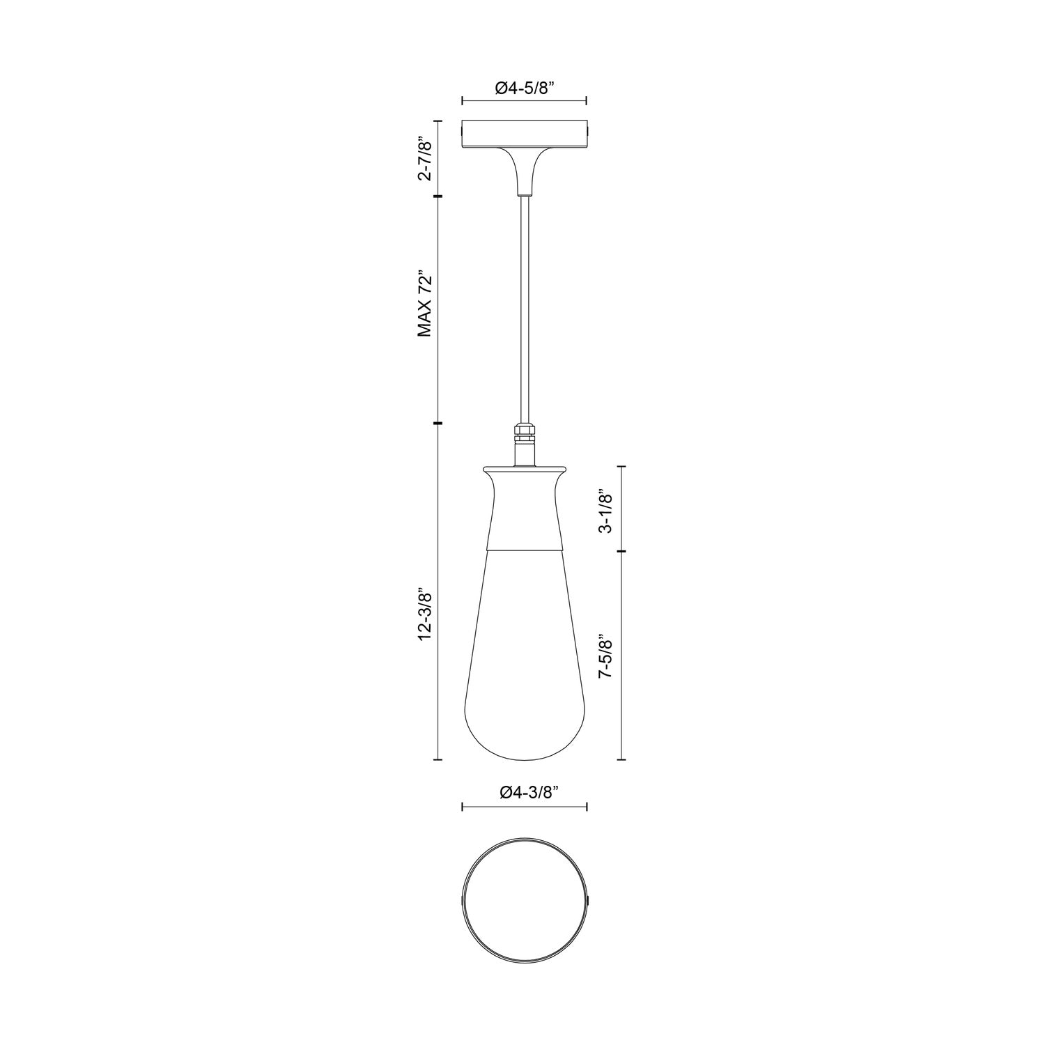 KUZCO LIGHTING INC EP464001BKCB e62c182b-8cc2-437b-b4c7-7b0a198745f6