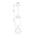 ALORA, QUINCY EXTERIOR PENDANTS, OUTDOOR CEILING LIGHTS