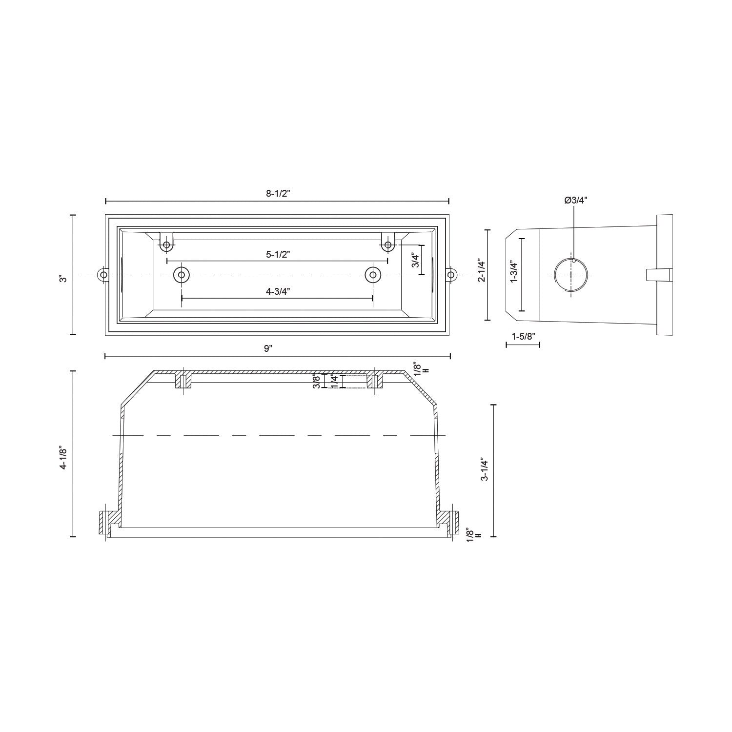 KUZCO LIGHTING INC, NEWPORT EXTERIOR WALL BOX, OUTDOOR WALL LIGHTS