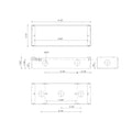 KUZCO LIGHTING INC, BRISTOL INTERIOR WALL BOX, WALL SCONCES