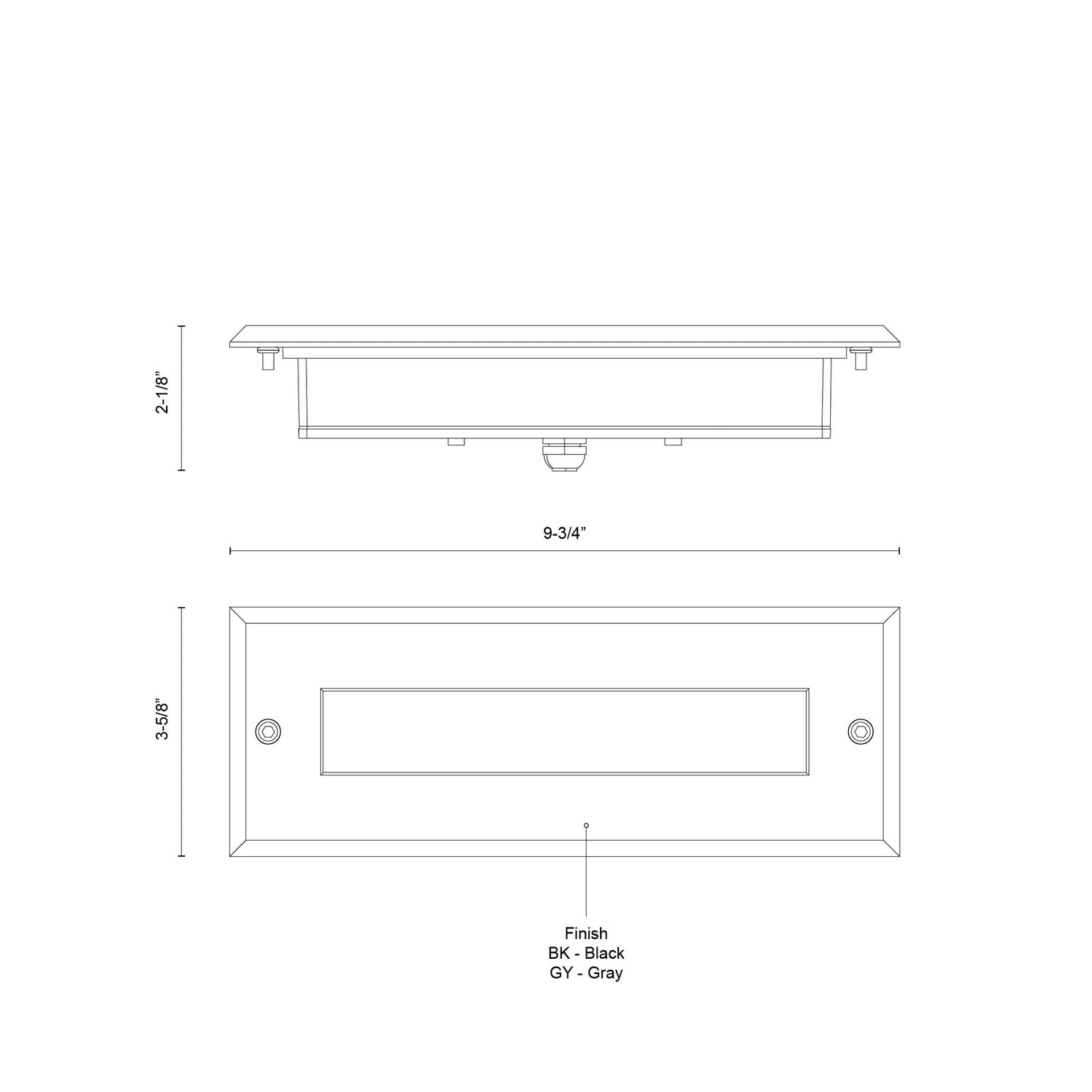 KUZCO LIGHTING INC, BRISTOL EXTERIOR WALL/STEP LIGHTS, LED STEP LIGHT