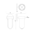 KUZCO LIGHTING INC, DAVY EXTERIOR WALL SCONCES, OUTDOOR WALL LIGHTS