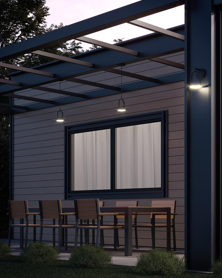 KUZCO LIGHTING INC, TREK EXTERIOR WALL SCONCES, OUTDOOR WALL LIGHTS