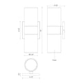 KUZCO LIGHTING INC, LUND EXTERIOR WALL SCONCES, OUTDOOR WALL LIGHTS