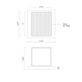 KUZCO LIGHTING INC, MAVIS EXTERIOR WALL SCONCES, OUTDOOR WALL LIGHTS