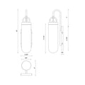 ALORA, LANCASTER EXTERIOR WALL SCONCES, OUTDOOR WALL LIGHTS