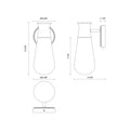ALORA, MARCEL EXTERIOR WALL SCONCES, OUTDOOR WALL LIGHTS