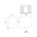 KUZCO LIGHTING INC, HELSINKI EXTERIOR WALL SCONCES, OUTDOOR WALL LIGHTS