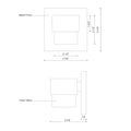 KUZCO LIGHTING INC, COPENHAGEN EXTERIOR WALL SCONCES, OUTDOOR WALL LIGHTS