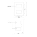 KUZCO LIGHTING INC, COPENHAGEN EXTERIOR WALL SCONCES, OUTDOOR WALL LIGHTS