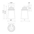 ALORA, QUINCY EXTERIOR WALL SCONCES, OUTDOOR WALL LIGHTS