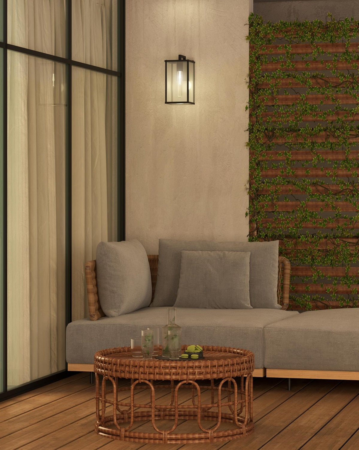 ALORA, BRENTWOOD EXTERIOR WALL SCONCES, OUTDOOR WALL LIGHTS
