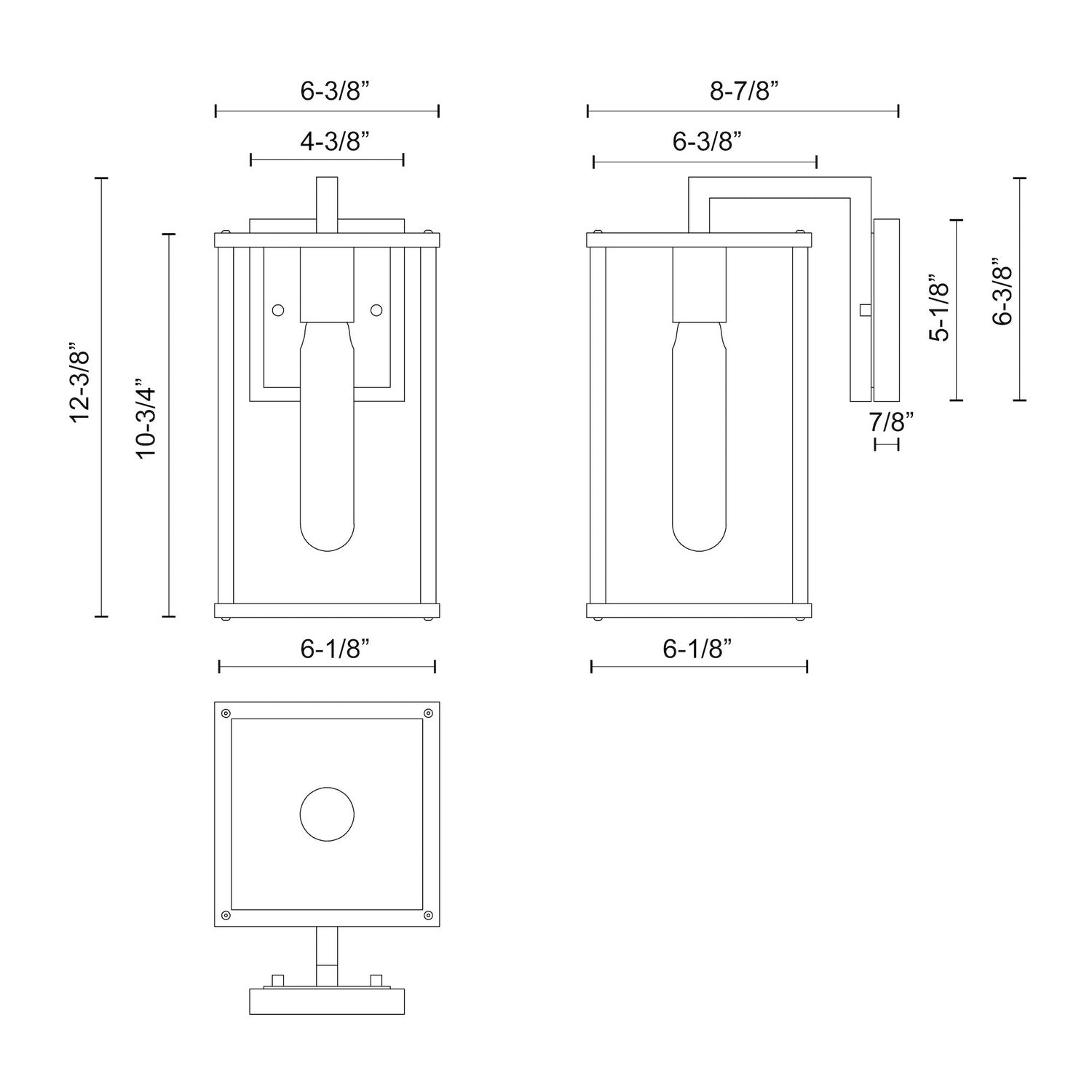 KUZCO LIGHTING INC EW652505BKCL c416f2e9-eda9-4a0a-81ff-a13dbdb05c37