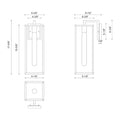 ALORA, BRENTWOOD EXTERIOR WALL SCONCES, OUTDOOR WALL LIGHTS