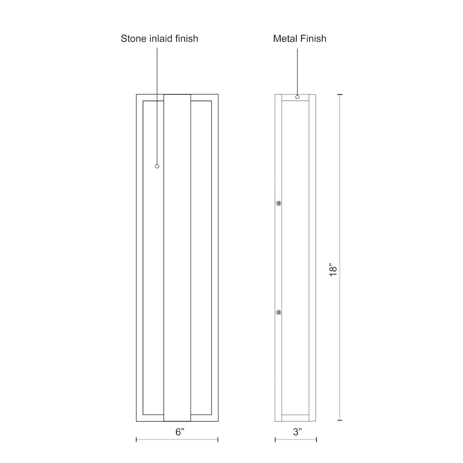 KUZCO LIGHTING INC CASPIAN EXTERIOR WALL SCONCES - Wall
