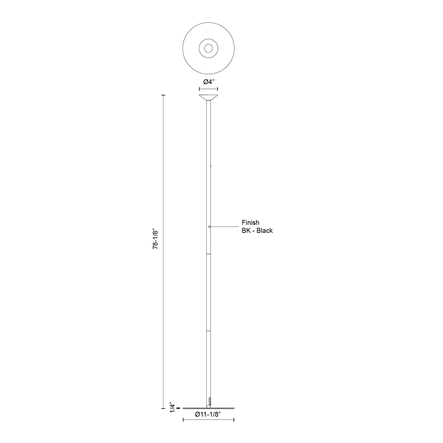 KUZCO LIGHTING INC, VALOR FLOOR LAMPS, FLOOR LAMP