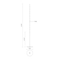 KUZCO LIGHTING INC, REEDS FLOOR LAMPS, FLOOR LAMP