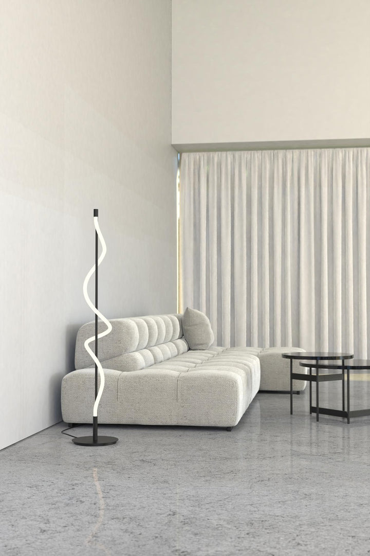 KUZCO LIGHTING INC, CURSIVE FLOOR LAMPS, FLOOR LAMP