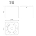 KUZCO LIGHTING INC, FALCO ROUND FLUSH MOUNTS, FLUSH MOUNT CEILING LIGHTS
