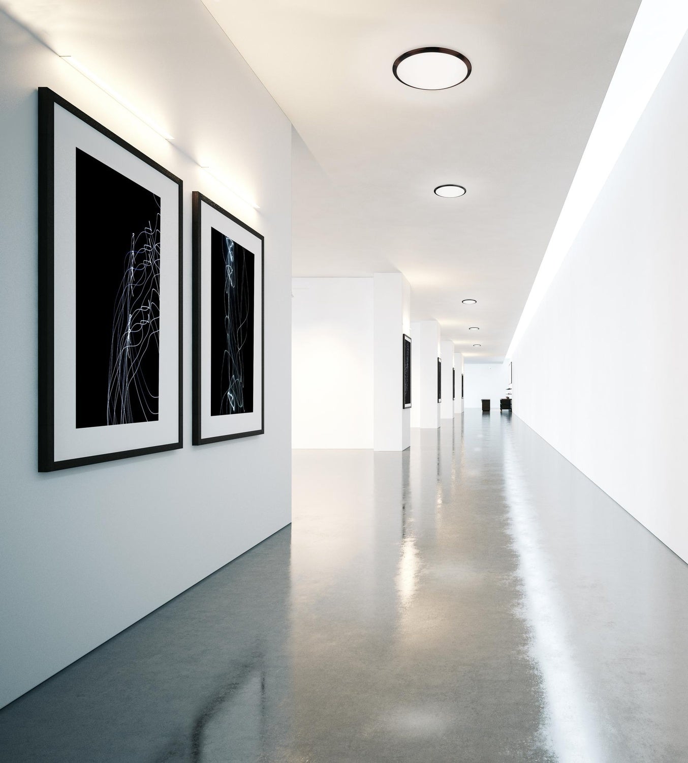 KUZCO LIGHTING INC, MALTA FLUSH MOUNTS, FLUSH MOUNT CEILING LIGHTS